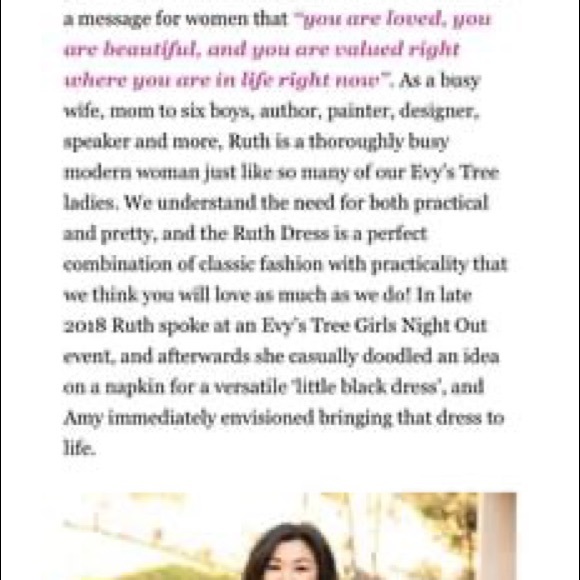 Evy’s Tree Ruth Dress classic black slouch dress XS 2/4 - Picture 3 of 4